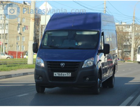 к168ву57, GAZ ГАЗель Next