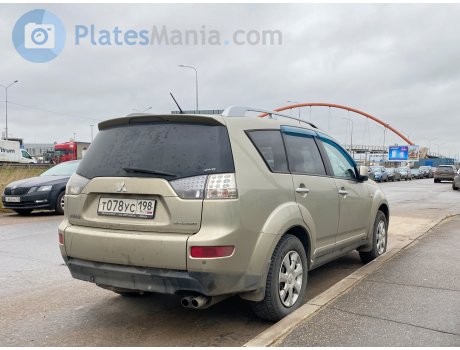 т078ус198, Mitsubishi Outlander