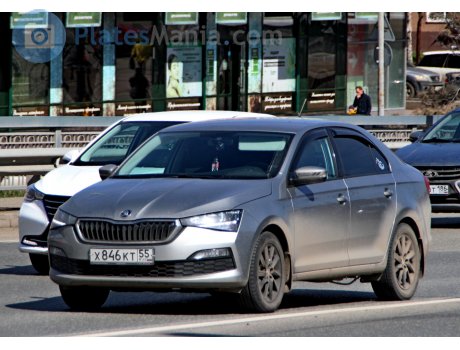 х846кт55, Skoda Rapid