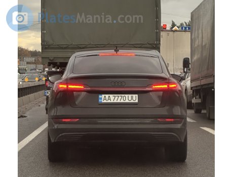 AA 7770 UU, Audi e-tron