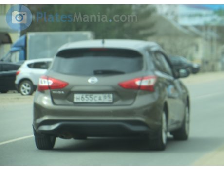 н655са69, Nissan Tiida