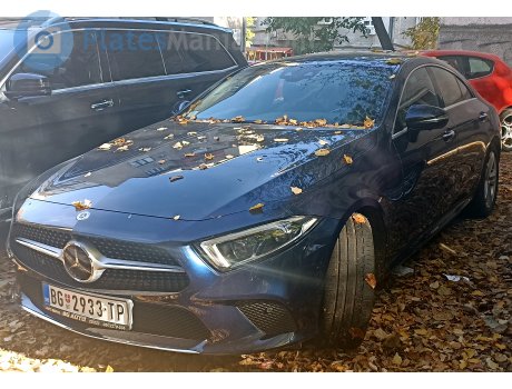 BG 2933-TP, Mercedes-Benz CLS-Klasse