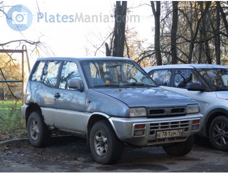 е781ем76, Nissan Terrano II