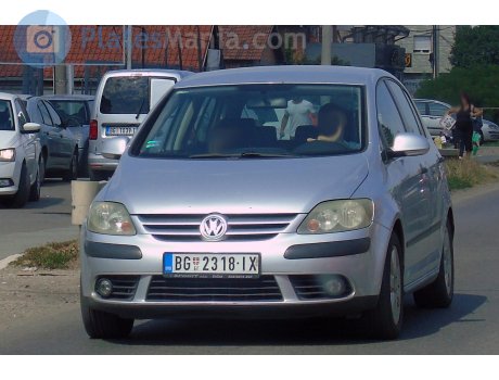 BG 2318-IX, Volkswagen Golf Plus