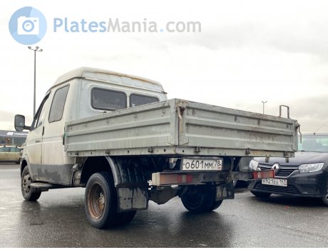 о601мм78, GAZ 3302 ГАЗель