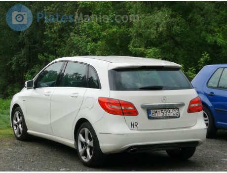 BM 539-CG, Mercedes-Benz B-Klasse