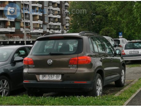 BM 597-BF, Volkswagen Tiguan