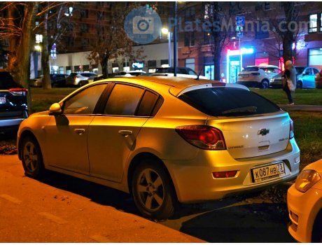 к087нв73, Chevrolet Cruze