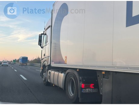 AG 92 GTX, Mercedes-Benz Actros