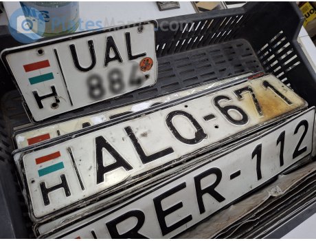 ALQ-671, License plate without vehicle