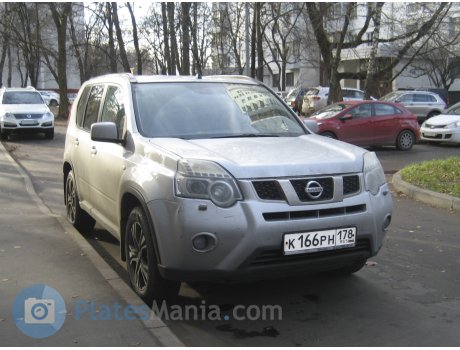 к166рн178, Nissan X-Trail
