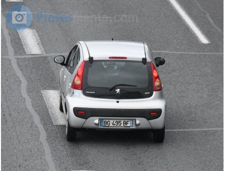 BG-495-BF, Peugeot 107