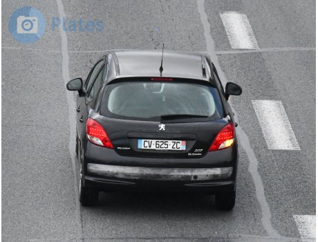 CV-625-ZC, Peugeot 207