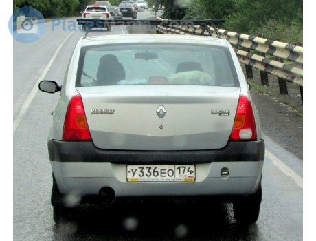у336ео174, Renault Logan