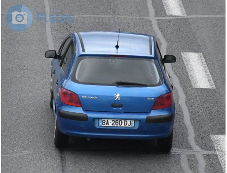 BA-260-DJ, Peugeot 307