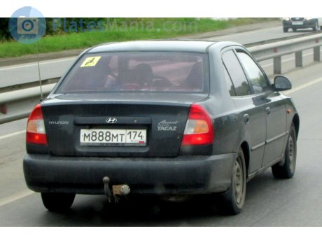 м888мт174, Hyundai Accent