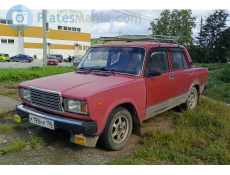 к198нр196, Lada (VAZ) 2107