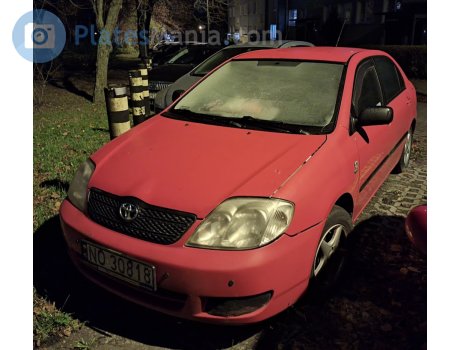 NO 30818, Toyota Corolla