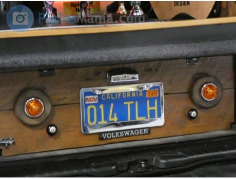 014 TLH, License plate without vehicle