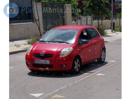 9854 GBJ, Toyota Yaris