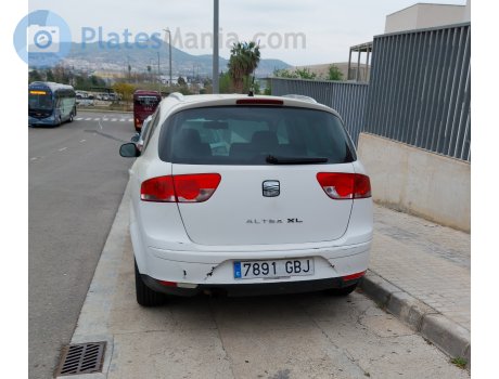 7891 GBJ, SEAT Altea