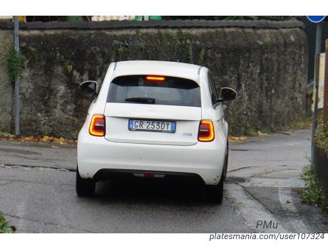 GR 253 DY, FIAT 500