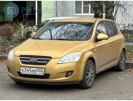 е345вв550, Kia Ceed