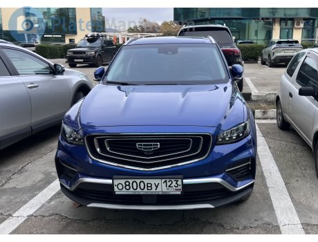 о800ву123, Geely Atlas