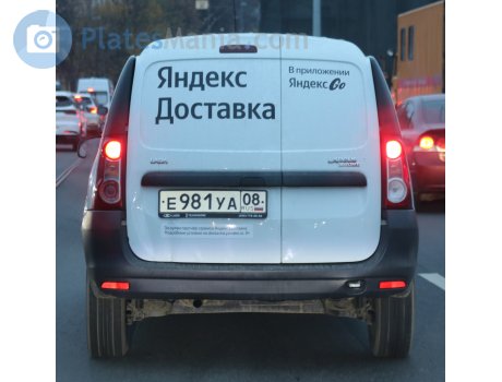 е981уа08, Lada (VAZ) Largus