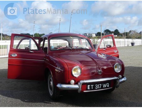 ET-317-WQ, Renault Dauphine