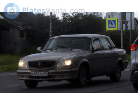 а858ем60, GAZ 31105 Волга