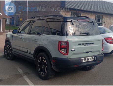 е958кв15, Ford Bronco Sport