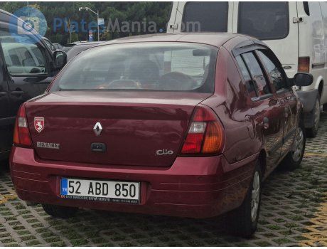 52 ABD 850, Renault Clio