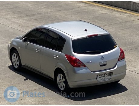 B 2437 STH, Nissan Latio