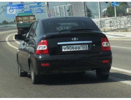 н906вв123, Lada (VAZ) 2172 Priora