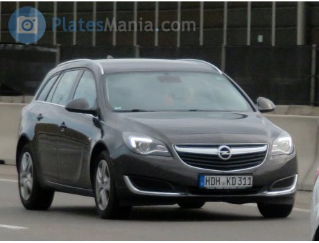 HDH KD 311, Opel Insignia