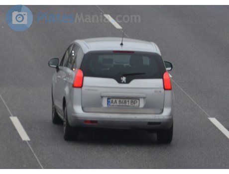 AA 8681 BP, Peugeot 5008