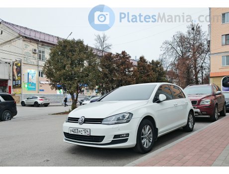у403ус124, Volkswagen Golf