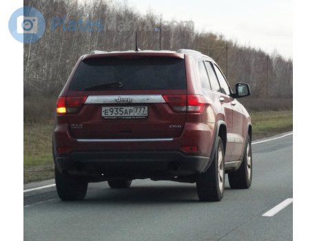 е935ар777, Jeep Grand Cherokee