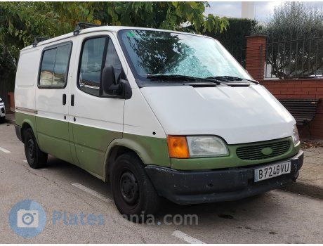 B 7246 VU, Ford Transit