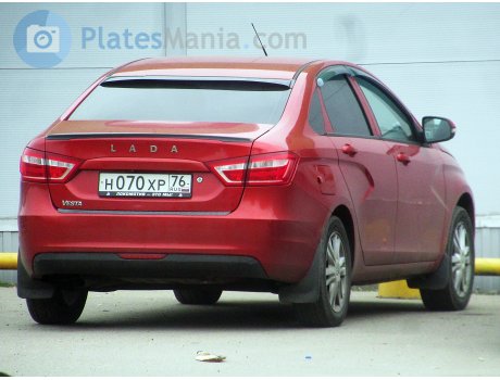 н070хр76, Lada (VAZ) Vesta