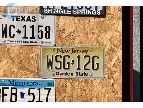 WSG-12G, License plate without vehicle