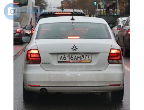а616ам977, Volkswagen Polo