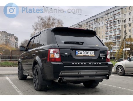 CA 0001 KC, Land Rover Range Rover Sport