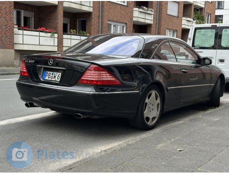 PB W 6, Mercedes-Benz CL-Klasse