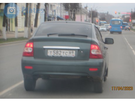 т582тс69, Lada (VAZ) 2172 Priora