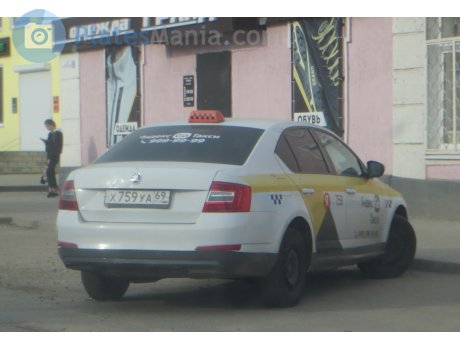 х759уа69, Skoda Octavia