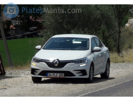 34 FLZ 205, Renault Mégane