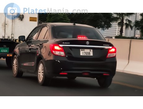 X 17698, Suzuki Dzire