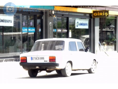 07 BCB 986, Tofaş Murat 124 (Serçe)